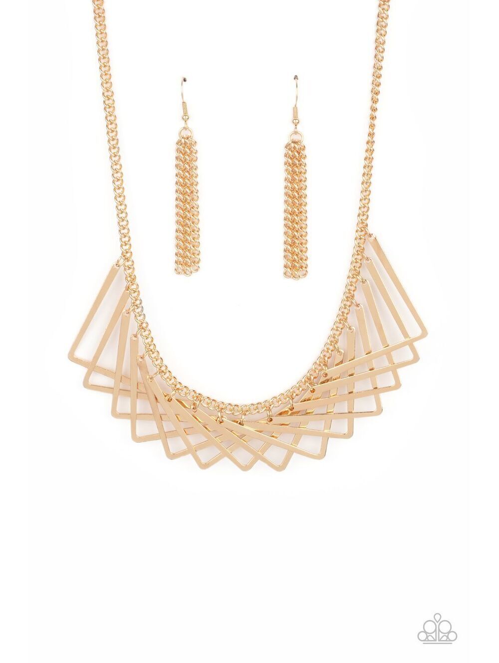Metro Mirage - Gold Necklace